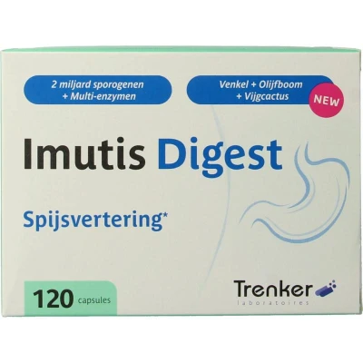 Afbeelding van Trenker Imutis Digest Spijsvertering Capsules 120CP