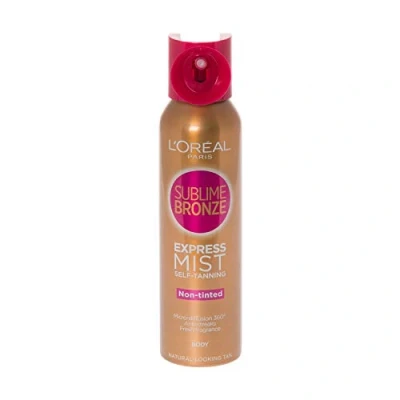 Afbeelding van L&#039;Oréal Sublime Bronze Express Mist Body Self Tanning Non Tinted 150 ml