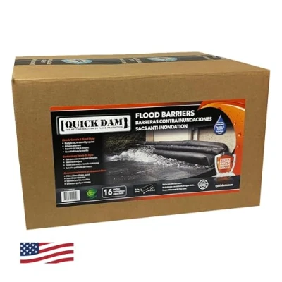 Afbeelding van Quick Dam QD65 16 Vloedbarrière, Zwart