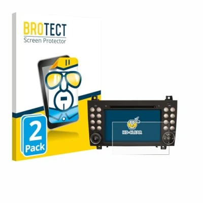 Afbeelding van BROTECT Screenprotector voor Erisin ES8940S 7&quot; Folie Beschermfolie transparant (2 Stuks)