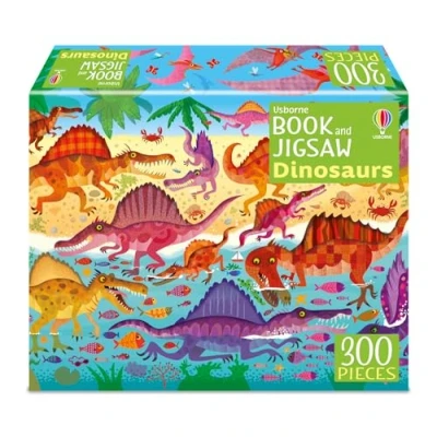 Afbeelding van Usborne Book and Jigsaw Dinosaurs