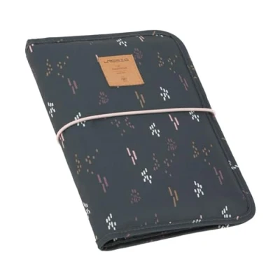 Afbeelding van Lässig Nursery Caddy To Go / Luiertas Block Taupe