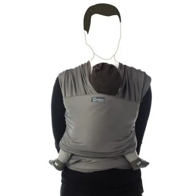 Afbeelding van Babylonia Tricot Slen Organic Moon Mist Grey Draagdoek BDDTS956