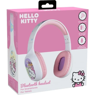 Afbeelding van Hello Kitty draadloze koptelefoon 30 uur speeltijd microfoon bluetooth 5.3 verstelbaar