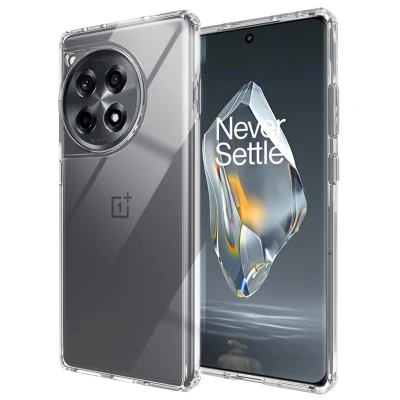 Afbeelding van OnePlus 12R Hoesje Kunststof Accezz Softcase/Backcover Transparant Telefoonhoesje Shockproof/Valbescherming