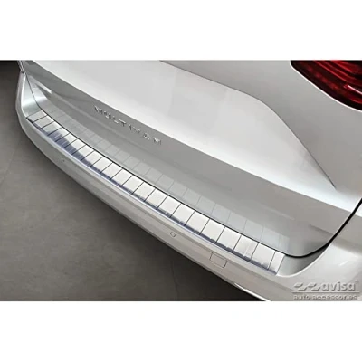 Afbeelding van Avisa RVS Achterbumperprotector voor Volkswagen Multivan T7 2021 &#039;Ribs&#039;
