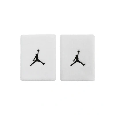 Afbeelding van Jordan Jumpman Wristbands Unisex 2 PACK Zweetbandje, Maat: One Size, White