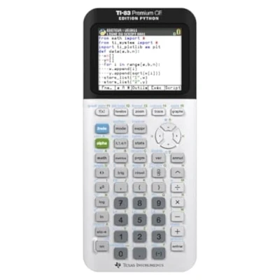 Afbeelding van Texas Instrument TI 83 Premium CE Python Calculator