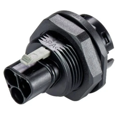 Afbeelding van Wieland 96.032.1053.1 Ronde connector Stekker, inbouw Totaal aantal polen: 3 1 stuk(s)