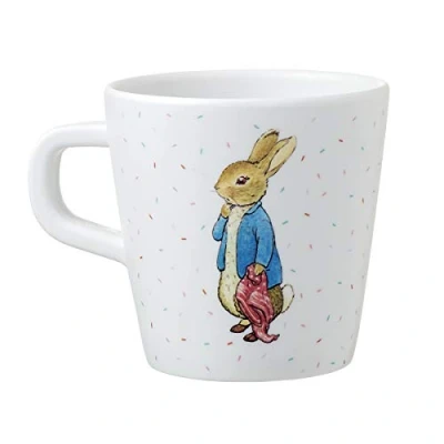 Afbeelding van Petit Jour Paris Kleine mok Peter Rabbit drinken als een grote!, Veelkleurig