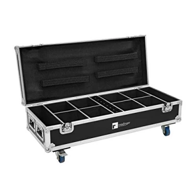 Afbeelding van Roadinger Flightcase 8x AKKU UP 4 QuickDMX with charging function