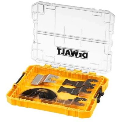 Afbeelding van DeWALT multi Tool DT20761 QZ 5 delige multifunctionele gereedschapsset met fit opname