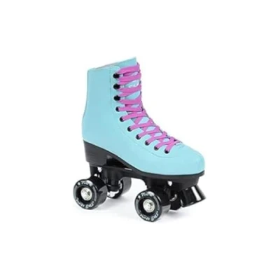 Afbeelding van SMJ sport Dames klassieke retro rolschaatsen ABEC7 kogellagers mint roze meisjes inline skates maat 35, 36, 37, 38, 39, 40, 41 (turquoise, 35)