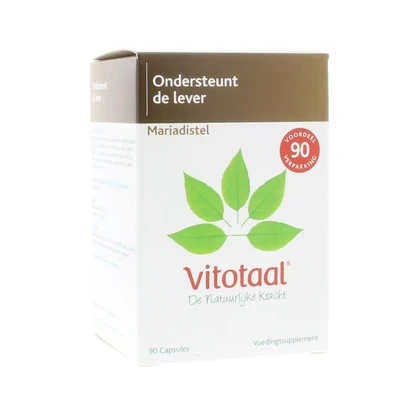 Afbeelding van Vitotaal Mariadistel Capsules 90CP