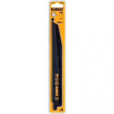 Afbeelding van DeWalt Accessoires Reciprozaagblad HCS 228x4,2mm hout en kunststof, snel met fijne afwerking DT2363 QZ