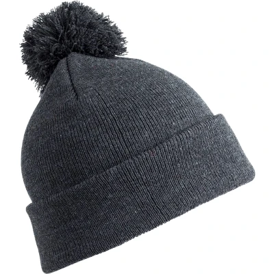 Afbeelding van Result Pomponmuts Beanie RC028X grey