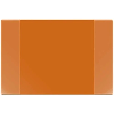 Afbeelding van VELOFLEX Velocolor, 4680330, bureauonderlegger, oranje, 40 x 60 cm, met kalender en zijvakken, antislip, afwasbaar, schilderonderlegger, knutselonderlegger, 1 stuk