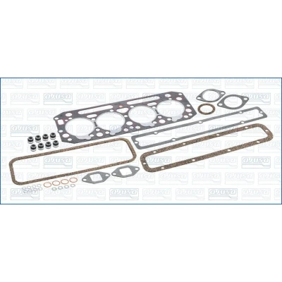 Afbeelding van AJUSA 52002100 Pakkingsset, cilinderkop Met cilinderkopdichting, klepseals FIBERMAX
