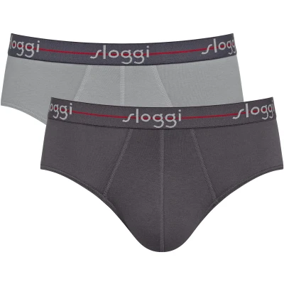Afbeelding van sloggi Women&#039;s Men Start Midi C2P Box Slips, Black Combination, 5 (2 stuks),