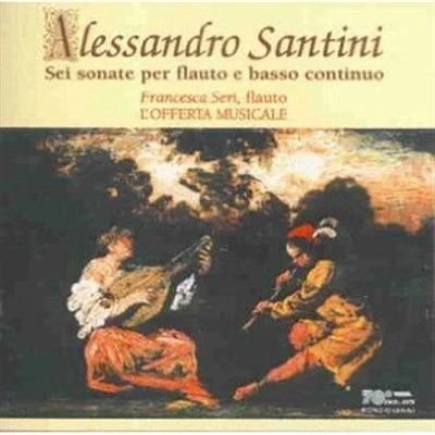 Afbeelding van Santini: Sei Sonate Per Flauto E Basso Continuo