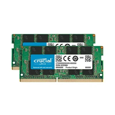Afbeelding van Crucial 32GB 2400MHz DDR4 SODIMM CL17 (2x16GB)