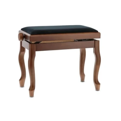 Afbeelding van GEWA Pianobank Deluxe Classic walnoot mat