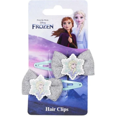 Afbeelding van Hair Clips Frozen Ziverachtig Blauw Lasso 2 Stuks