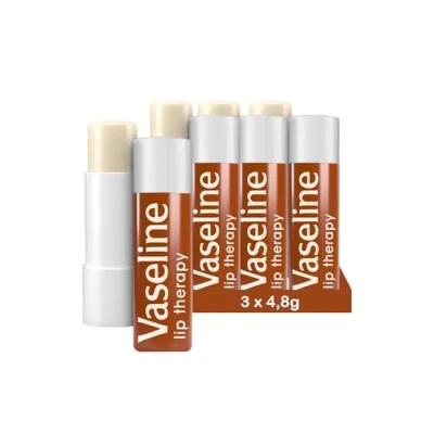 Afbeelding van Vaseline Lip Therapy Cocoa Butter I Getinte lippenbalsem met cacao en sheaboter (Cocoa 3 x 4_8g)