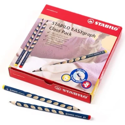 Afbeelding van Stabilo Easygraph Handschrijfting Pencil Classpack 48 stuks HB