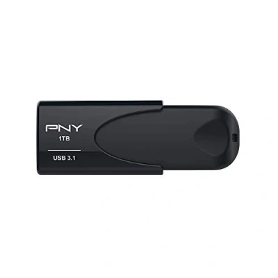 Afbeelding van PNY Attaché 4 USB 3.1 Flash Drive 1TB, Black