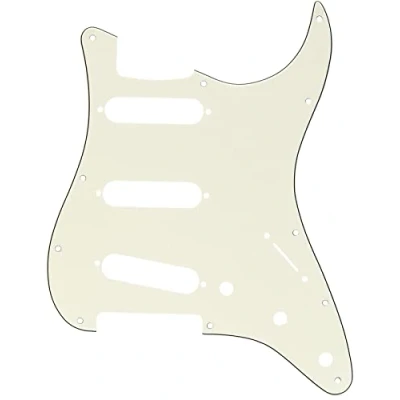 Afbeelding van Fender Modern Style Pickguard Strat Parchment 3 Ply 11 Hole