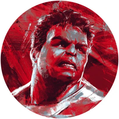 Afbeelding van Komar Into Adventure Avengers Painting Hulk DD1 047