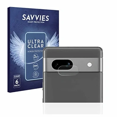 Afbeelding van Savvies (6 Stuks) Schermbeschermer voor Google Pixel 7a (ALLEEN Camera Lens) Screen Protector Ultra Transparant