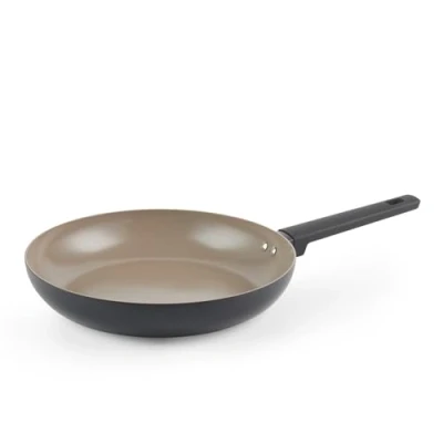 Afbeelding van Salter 28 cm frituurpan keramisch gerecycled aluminium body antiaanbakmiddel Induction Safe