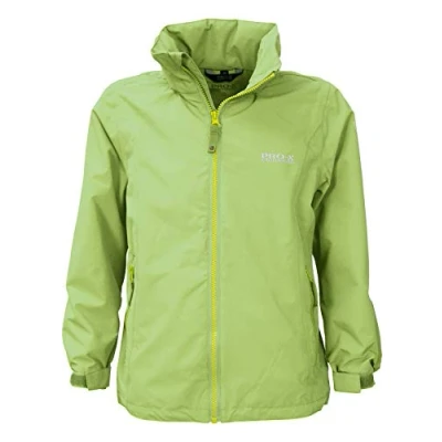 Afbeelding van Pro x Elements Regenjas Finn Junior Polyester Lichtgroen Mt 128