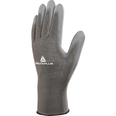 Afbeelding van Delta Plus polyester handschoen VE702PG PU grijs mt 9