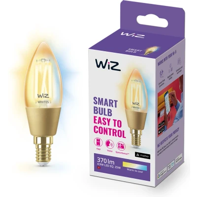 Afbeelding van WiZ Kaarslamp Filament Slimme LED Verlichting Warm tot Koelwit L…