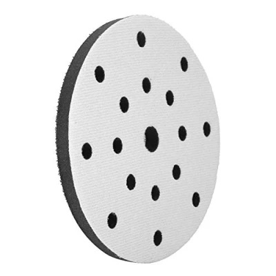 Afbeelding van Slijpschijfbeschermer, zachte pads, 150 mm diameter, bufferspons, interface, kussen voor schuurpads (17 gaten)