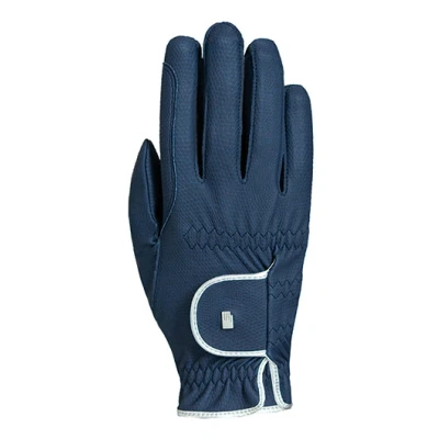 Afbeelding van Roeckl Rijhandschoen Lona Roeck Grip Lining Navy/silver 8