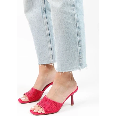 Afbeelding van Sacha Roze Dames Sandalen met Hakken (Maat 39)