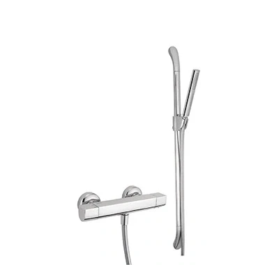 Afbeelding van Huber Icon douche thermostaatkraan chroom 190T.VL05H.CR