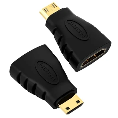 Afbeelding van VCE 2pcs HDMI Mini Adapter Female naar Male Koppeling Converter 3D 4K