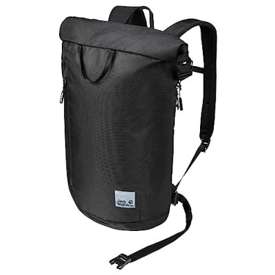Afbeelding van Jack Wolfskin Helsinki Rolltop Backpack, Maat: One Size, Ultra black