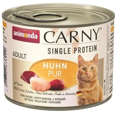 Afbeelding van 6x200g Single Protein Adult puur Kip animonda Carny Kattenvoer