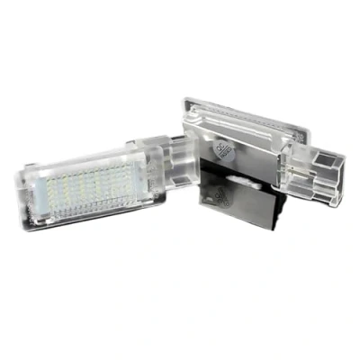 Afbeelding van Pizgear LED Voetenruimteverlichting Bagageruimte Handschoenenkastje Lampen, for Seat, Ateca Alhambra, Skoda, Superb Rapid, VW, Passat, B6 B7, Golf, 5 6, Caddy, Courtesy deurver