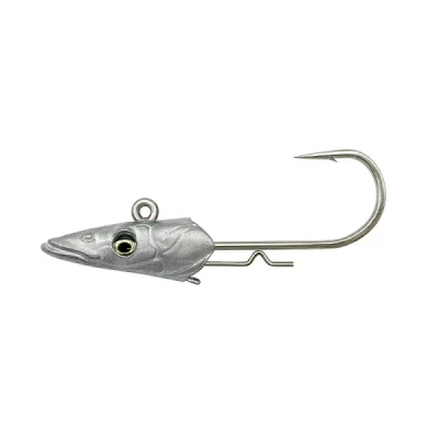 Afbeelding van Savage Gear Sandeel V2 Jighead Tail95 #3/0 15g (3 stuks) Loodkoppen