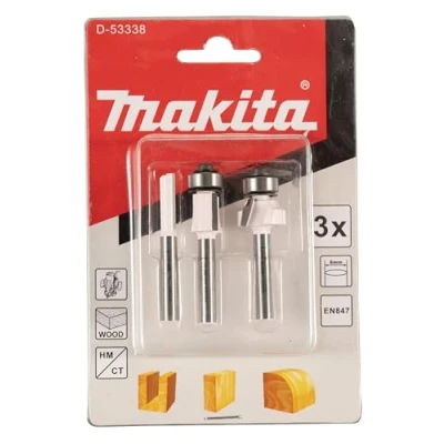 Afbeelding van Makita Freeset 3 delig 6 mm, D 53338