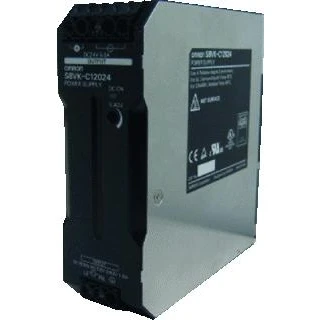 Afbeelding van Omron voeding s8vk t 24 vdc 5 a 120 w din rail 380 480 vac primair gesloten behuizing schroefaansluiting s8vkt12024
