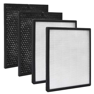 Afbeelding van KEEPOW 2 Set vervangingsfilter voor Levoit luchtreiniger LV PUR131 en PUR131S, True HEPA actieve koolfilterset