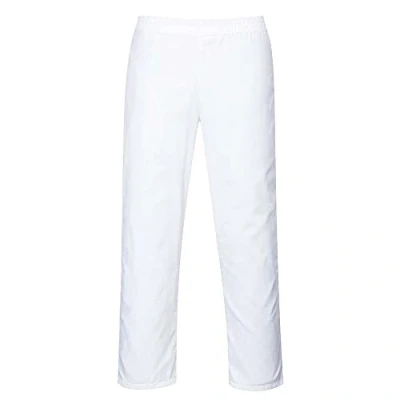 Afbeelding van Portwest 2208 Bakkersbroek, Normaal, Grootte 2XL, Wit